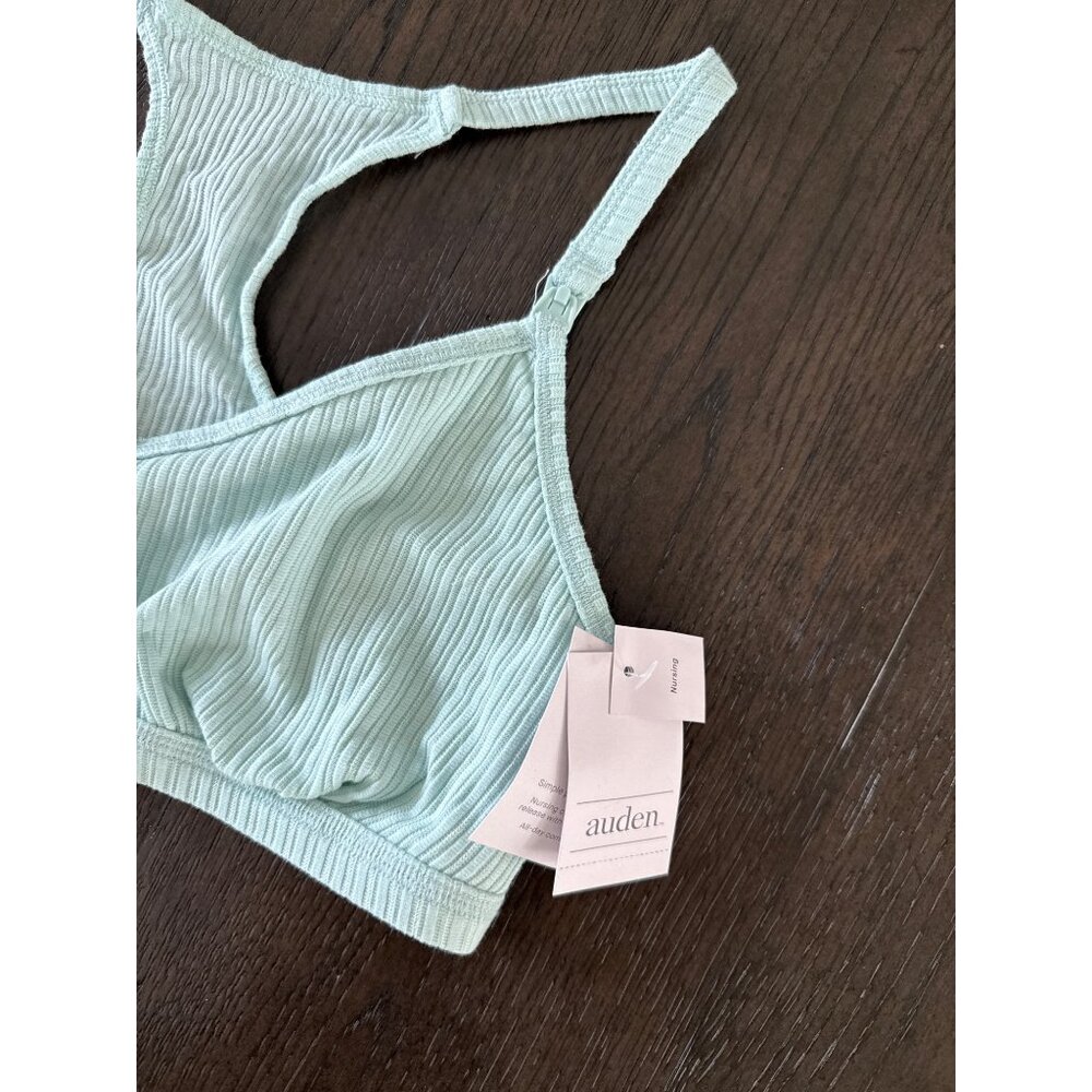Auden Nursing Bralette size XS X-Small, Green, unlined Racerback - Picture 4 of 7